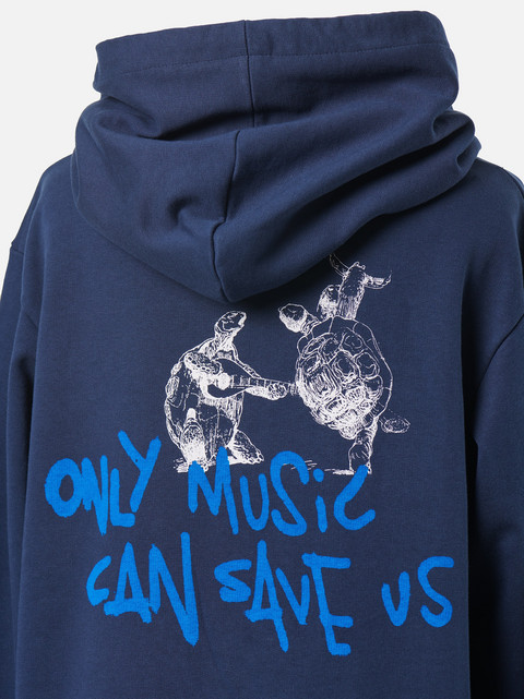 Speaking Garments – ONLY MUSIC CAN SAVE US - Hoodie