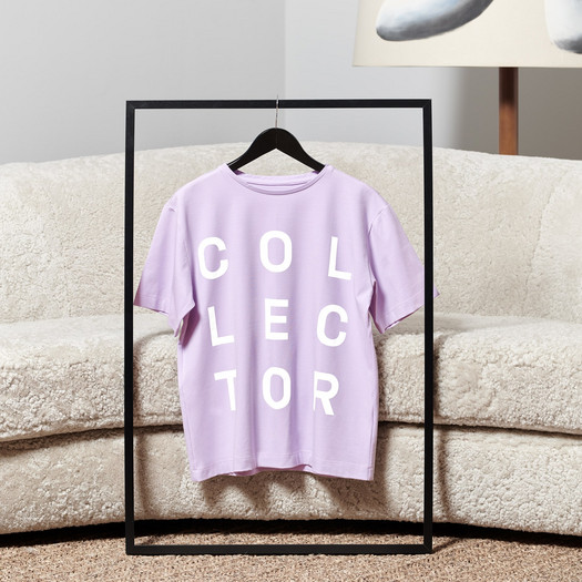 Collector T-shirt - The system (lilac)