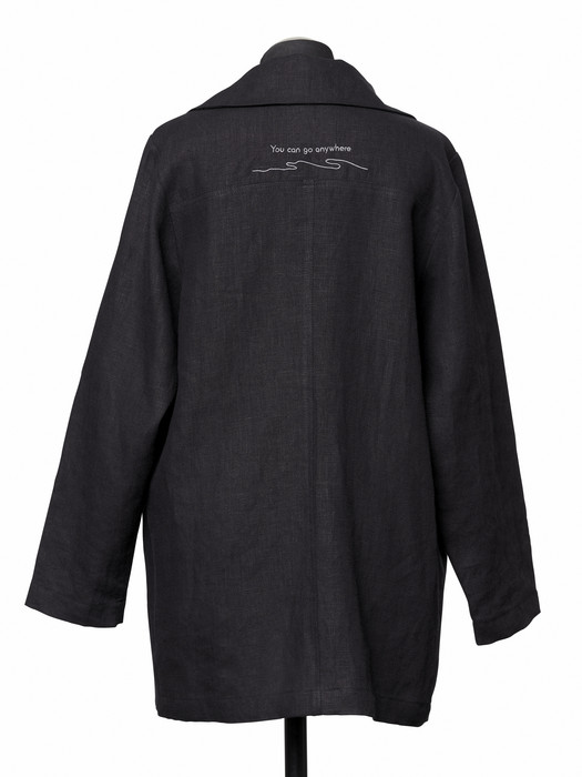 Anni Albers – `You can go anywhere`- Linen Jacket