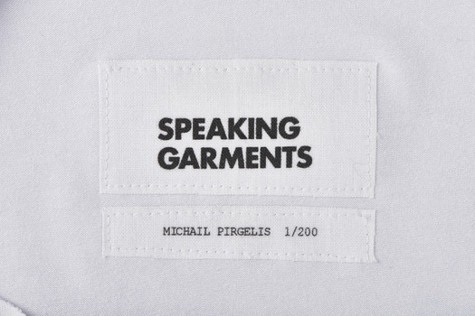 Michail Pirgelis – Charlie Rivel T-shirt – Label