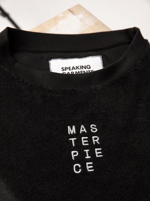 Masterpiece Sweater (black shimmering)